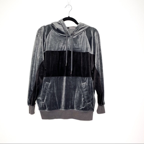 champion velour hoodie